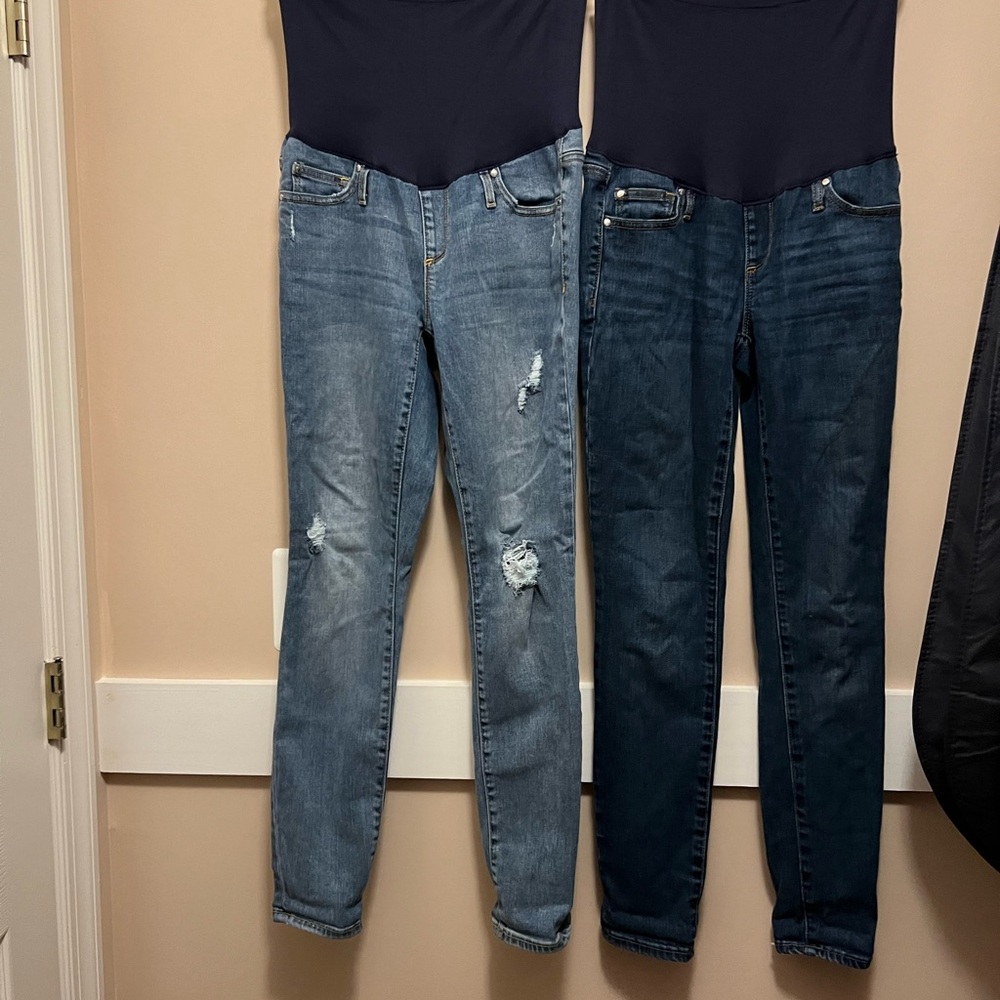 Lot of 2 GAP Maternity True Skinny Jeans